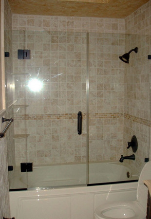 установка душевой кабины