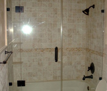 установка душевой кабины