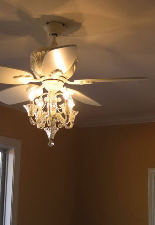 установка люстры