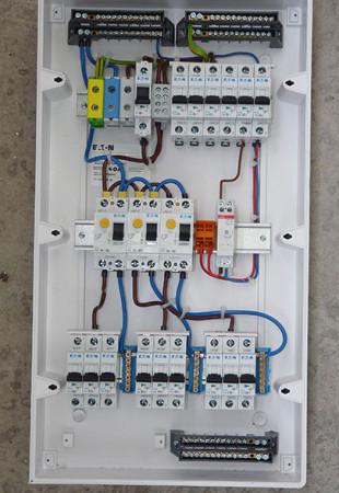 монтаж электрощитка