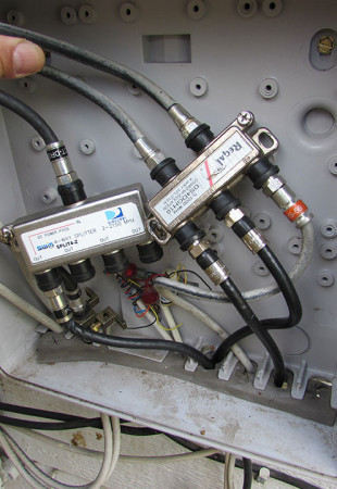 подключение тв кабеля