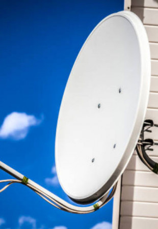 Монтаж спутниковой антенны